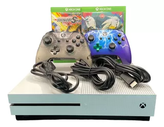 Consola Xbox One S 500gb Con Accesorios Sin Caja + Juegos