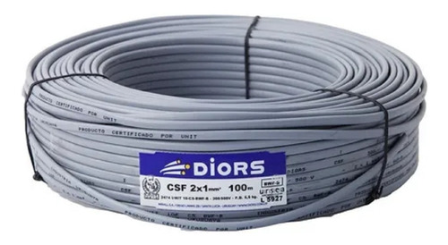 Cable Super Plástico 2x1 Rollo 100 Metros - Tyt