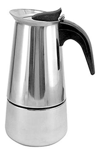 Imagen 2 de 3 de Cafetera De Acero Inoxidable Primula 6 Tazas Greca 20 Usd