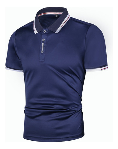 Nueva Camiseta Polo De Hombre Casual Deportes Calidad Moda