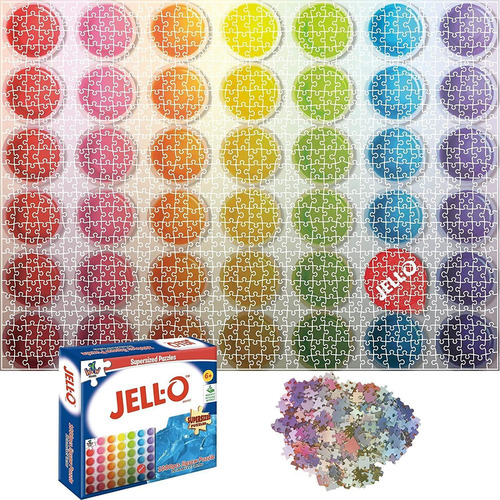 Rompecabezas Ywow Games Jell-o 1000 Piezas 51 X 69 Cm