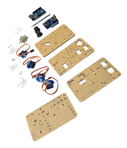 Kit De Brazo Robótico Mecánico Programable Con Precisión De