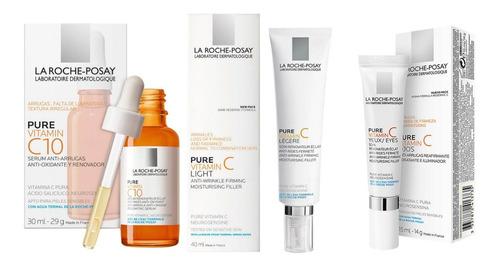 Kit La Roche Posay Serum+crema Redermic Hyalu C+ojos 15ml