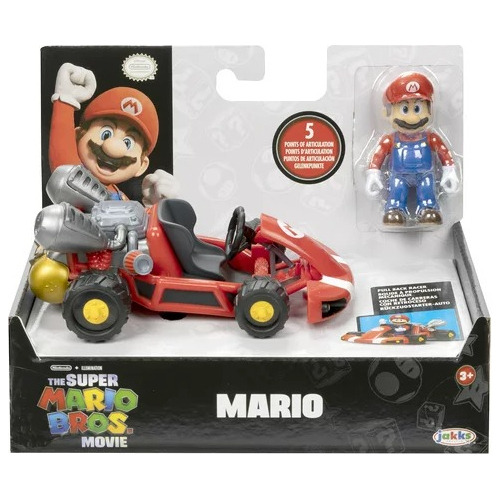 Super Mario Bros. La Pelicula Mario Pull Back Racer