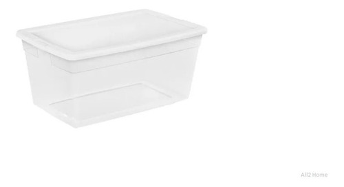 Caja Grande Multiusos Con Tapa.almacenamiento Ordenado 85l