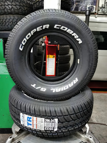 Paquete De 2 Llantas 225/70r14 Cooper Cobra Radial G/t 98t