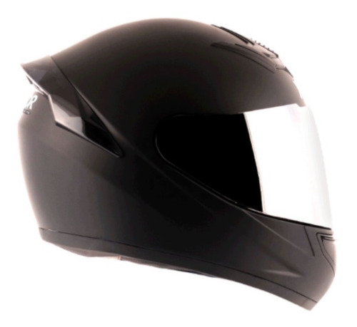 Imagen 5 de 8 de Casco Moto Axor Rage Solid Certificado Dot Y Ece Negro Mate