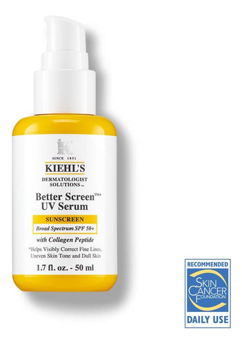 Kiehls Better Screen Uv Serum Spf 50+ Facial Sunscreen.-