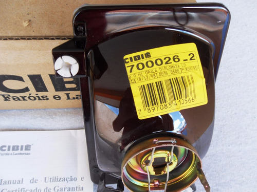 Imagem 3 de 6 de Par Farol Auxiliar Opala Diplomata 85/87 0riginais