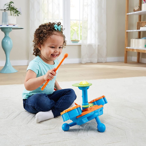 Vtech Kidi Beats Set De Bateria Electronica Luces Y Sonidos