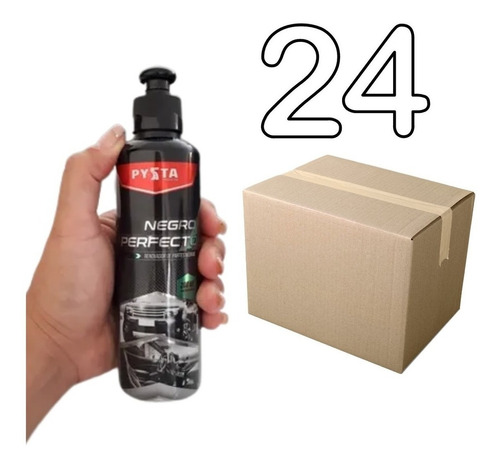 Renovador Partes Negras Negro Perfecto 200ml Caja X 24 Unid