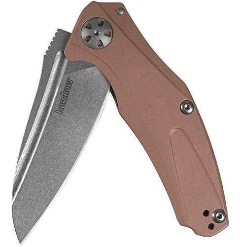 Kershaw Natrix - Navaja De Bolsillo De Cobre (7006cu); Hoja 