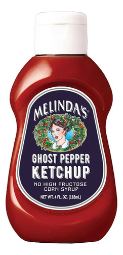 Salsa Catsup Con Chile Melinda's Ketchup 118ml