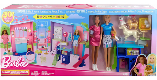 Barbie Family Conjunto Cuidadora De Animais Hrg81 - Mattel