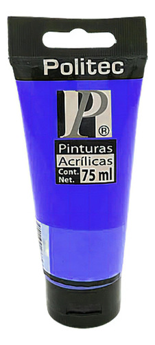 Pintura Acrilica Politec Serie 3000 Tubo Colores A Escoger Color Azul Cobalto 3010