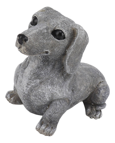 Estatueta De Dachshund, Escultura, Resina Decorativa