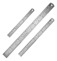 Comprar Juego De Regla De Metal Kewayo, Regla De 6 Pulgadas Y Regla