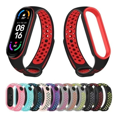 Malla Correa Para Xiaomi Mi Band 5 Mi Band 6 Mi Band 7 Sport