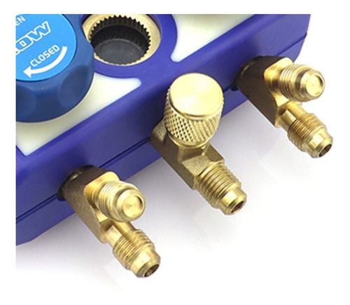 Manifold Digital Refrigeração Vacuômetro Mangueiras Dszh