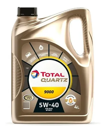Aceite Total Quartz 9000 Sintetico 5w40 - 4 Litros (z/oeste)