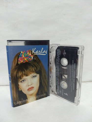 Karla - Lagrimas Por Lagrimas - Cassette - Universal- Ind.ar