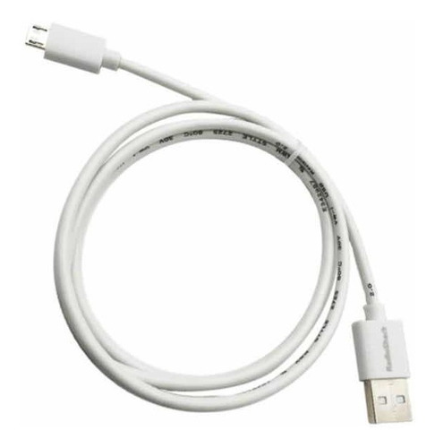 Cable Usb-micro Usb Radioshack (blanco, 90 Cm) | 81221 Color Blanco