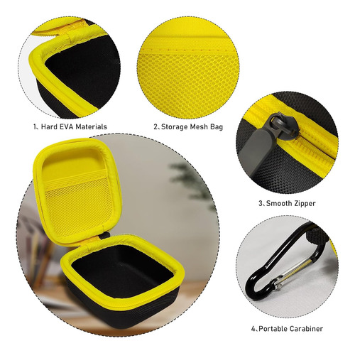 Funda Rígida Compatible Con Altavoz Bluetooth Portátil Dewal