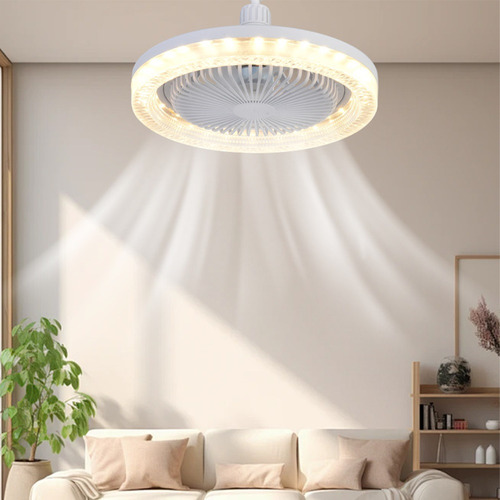 70w E26/e27 Luz De Ventilador Con Remote, Lampara Ventilador