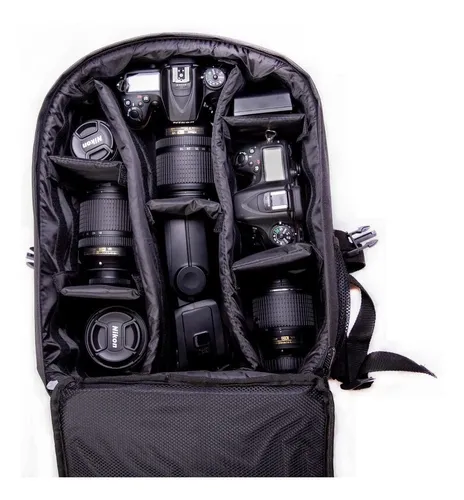 Mochila C mara R flex Nikon Canon Sony Fotogr fica Notebook