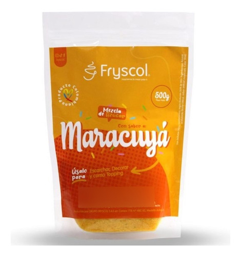 Azucar Sabor Maracuyá 500g