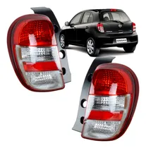 Comprar Par Farol Focos Traseros Para Nissan March 2012 2013 2014