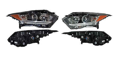 (2) Faros C/luz Dia Tyc Hr-v Honda 19-20