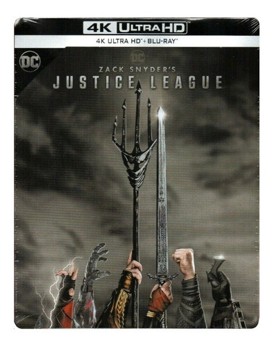 4K Ultra HD + Blu-ray Zack Snyder´s Justice League / Steelbook