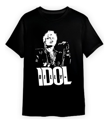 Camiseta Adulto Tradicional Billy Idol