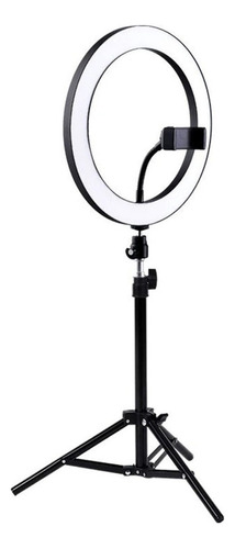 Ring Light 26cm Com Tripé 160cm - Suporte Celular - Controle