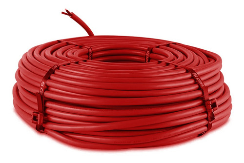 Cable Instalacion 3.00mm Rojo Rollo 10mts