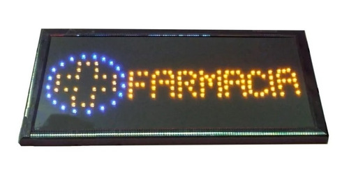 Cartel Led Luminoso Farmacia Wifi 48x25cm