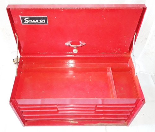 Imagen 2 de 8 de Caja Herramientas Metálica Snap On 9 Div