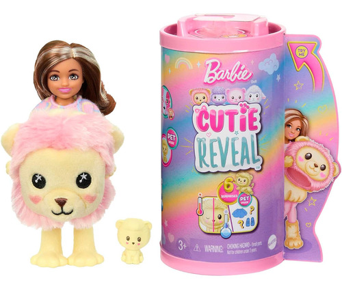 Barbie Cutie Reveal Chelsea Con 6 Sorpresas