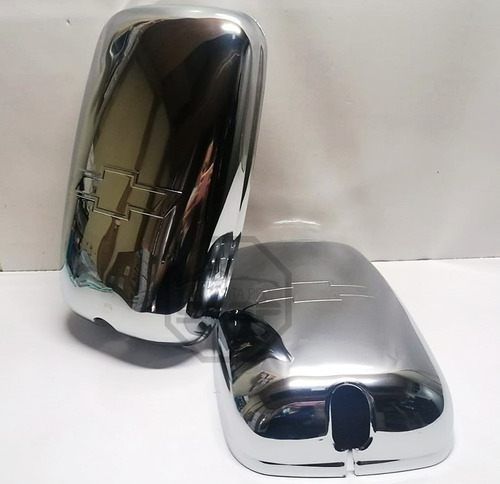 Cromado Espejo Retrovisor Chevrolet Npr 1998 A 2020 Juego X2