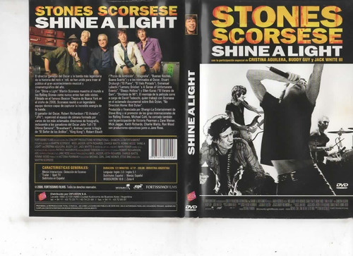 Shine A Light - Dvd Original - Buen Estado