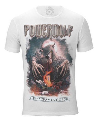 Playera Powerwolf The Sacrament Of Sin Power Metal Lupus Dea