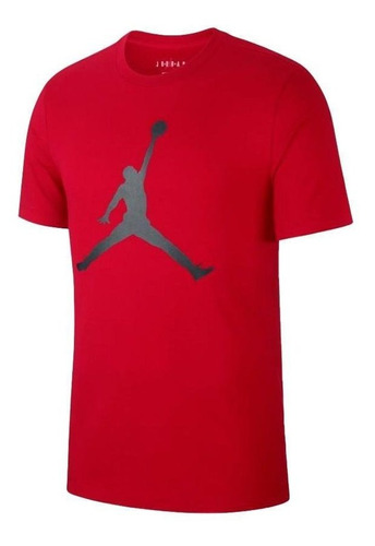 Camiseta Nike Jordan Jumpman Dri-fit Para Hombre-rojo