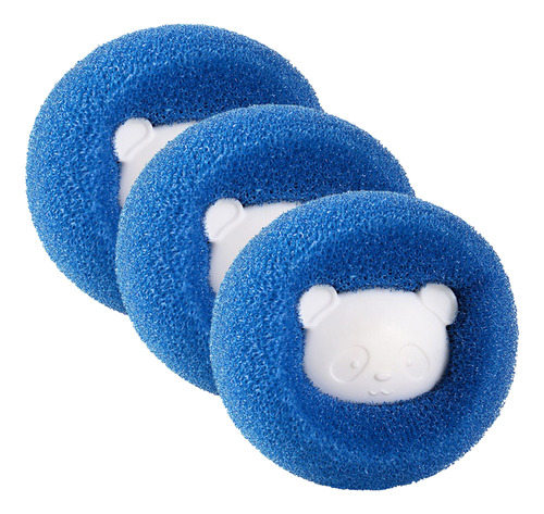 Bola Limpieza Anti-pelusa Lavadora (azul)