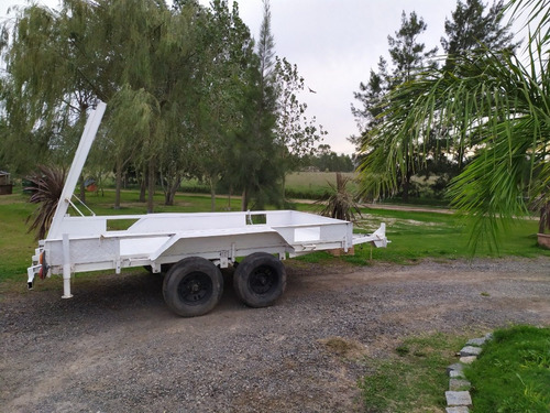 Vendo Carretón/trailer Muy Reforzado Y Práctico Para 4tn