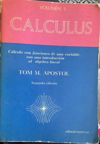Libro Calculus - Volumen 1