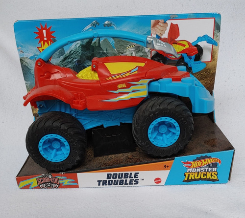 Hot Wheels Monster Trucks Double Troubles Escorpion Mattel