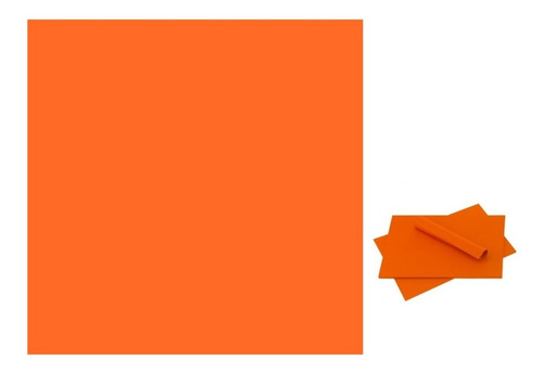Hojas De Color Pop Set Ink Jet Paper Tamaño Carta Naranja