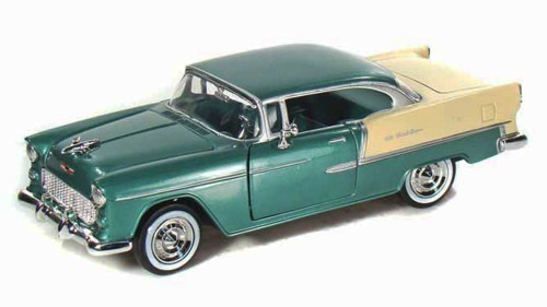 Auto Colección Chevrolet Chevy Bel Air 1955 1:24 - Motor Max