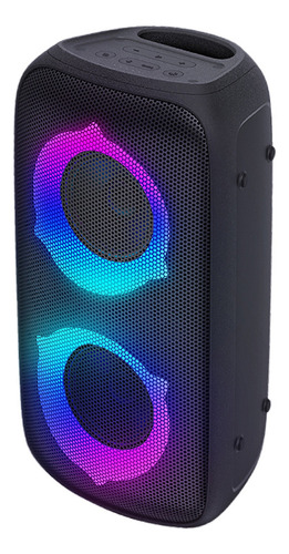 Parlante Portátil Bluetooth 5.0 Marca Jd Sound Party Con Luz Led 60w De Potencia, Resistencia Ipx7 Y Batería De 4500 Mah